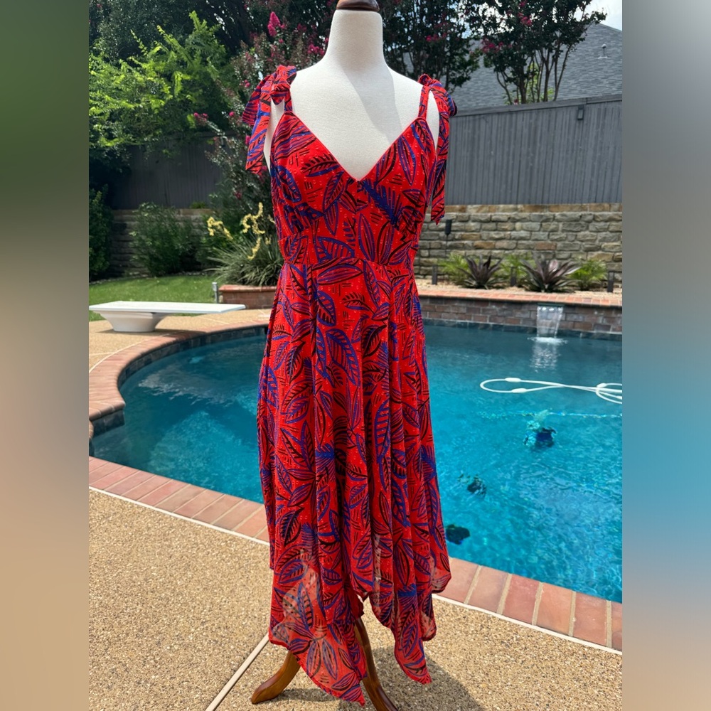 Alexis x target tie strap dress